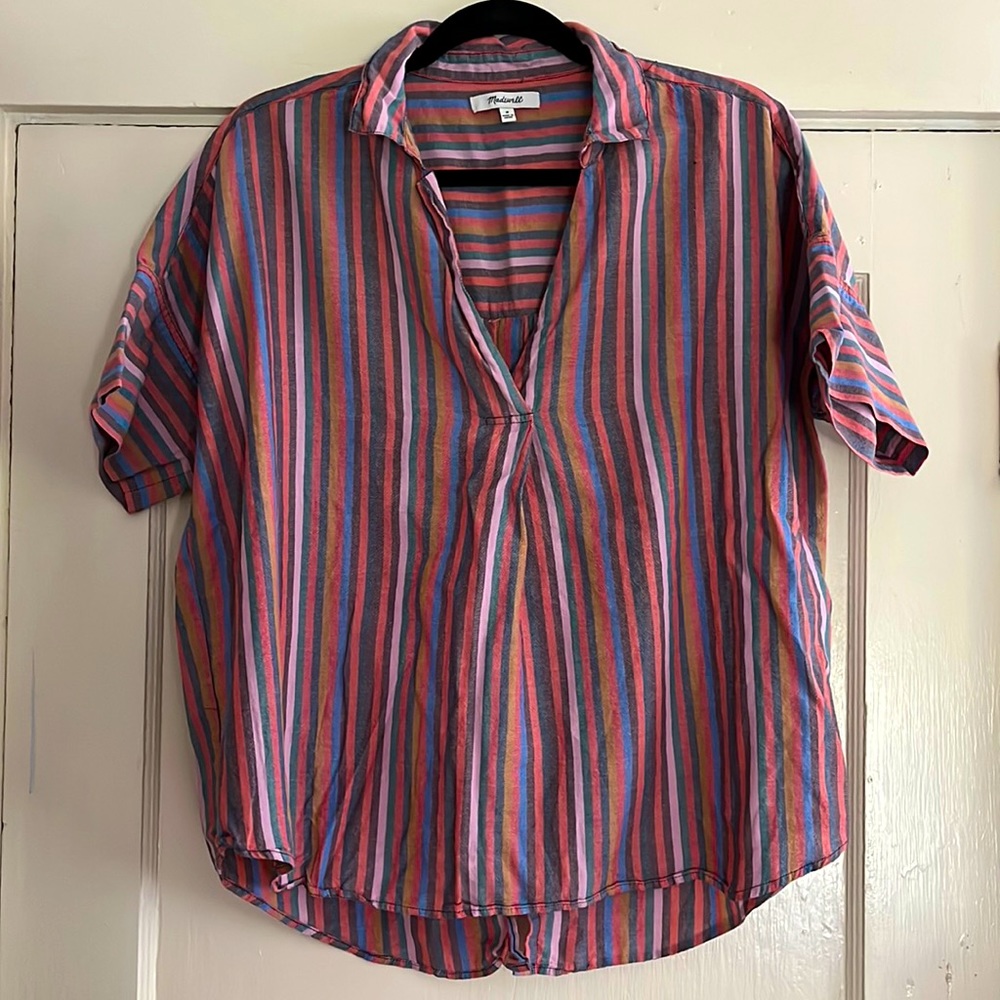 Madewell Button Back Top